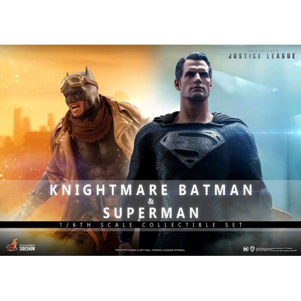 Zack Snyder's Justice League Figuras Articuladas 1/6 Knightmare Batman and Superman