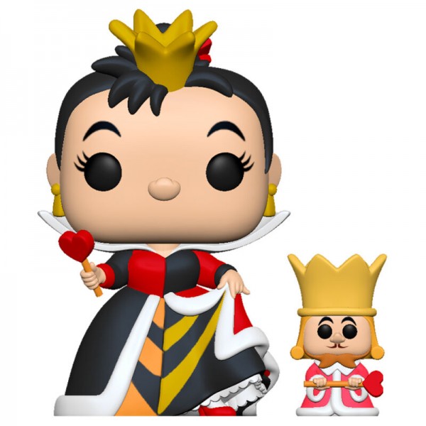 Alice in Wonderland POP! Figura Queen of Hearts with King