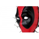 Marvel Candeeiro de parede 3D LED Deadpool