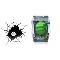 Marvel Candeeiro de parede 3D LED Mão Hulk