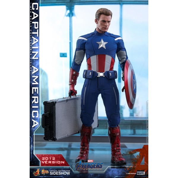 Avengers: Endgame MMS Figura Articulada 1/6 Captain America (2012 Version)