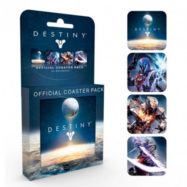 Destiny Bases para copos 4-Pack Mix