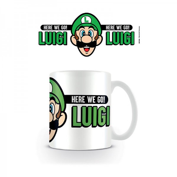 Super Mario Caneca Luigi