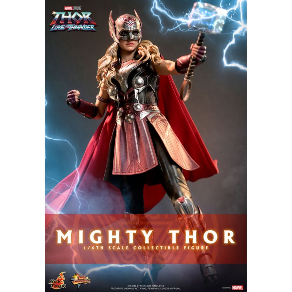 Thor: Love and Thunder MMS Figura Articulada 1/6 Mighty Thor