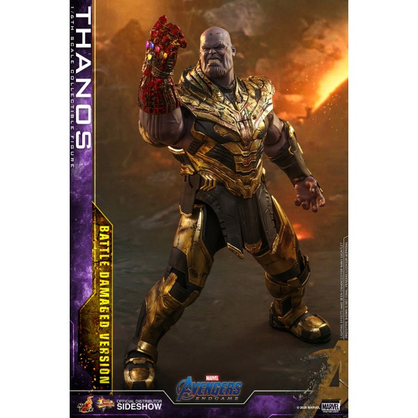 Avengers: Endgame MMS Figura Articulada 1/6 Thanos (Battle Damaged Version)