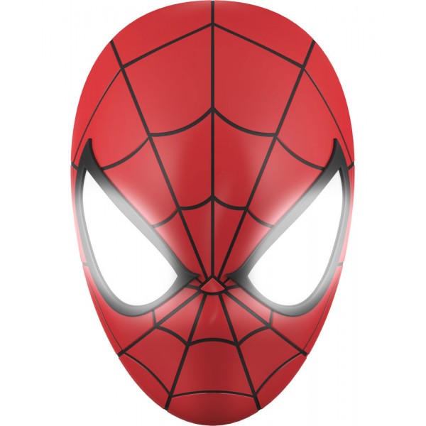 Marvel Candeeiro de parede 3D LED Máscara Spider-Man (New Design)