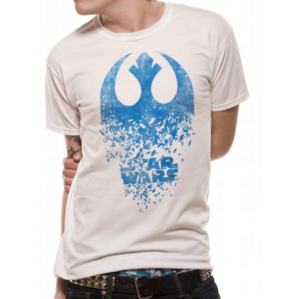 Star Wars T-Shirt Badge Explosion