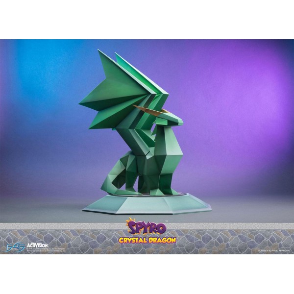 Spyro Estátua Crystal Dragon