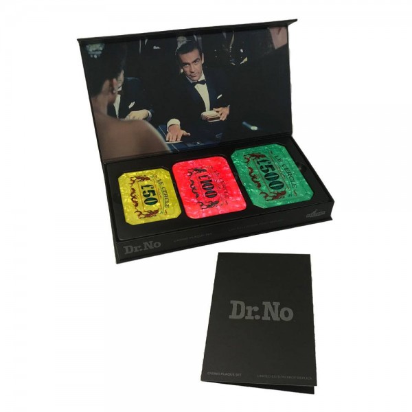 007: Dr. No Réplica 1/1 Casino Plaques Limited Edition