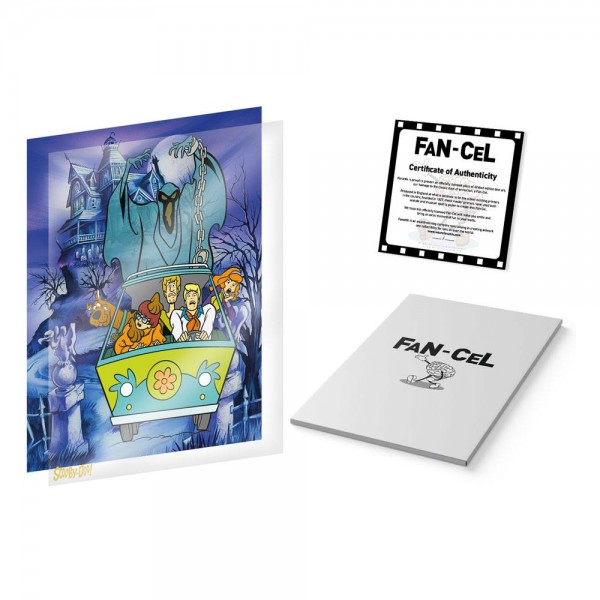 Scooby-Doo! Art Print Limited Edition Fan-Cel