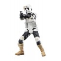 Star Wars 40th Anniversary Black Series Figura Articulada Biker Scout