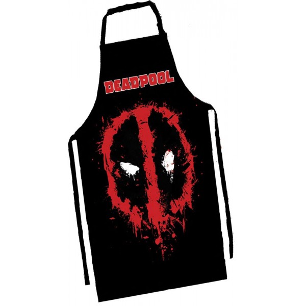 Deadpool Avental de Cozinha Face