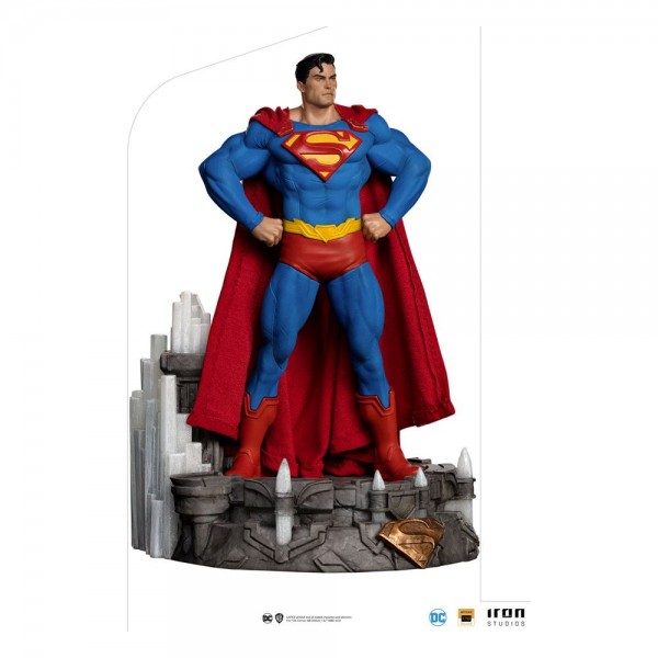DC Comics Deluxe Art Scale Estátua 1/10 Superman Unleashed