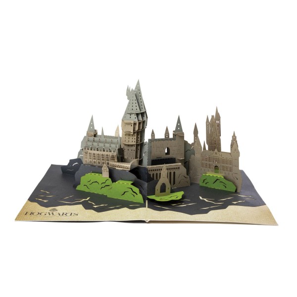 Harry Potter Postal 3D Pop-Up Hogwarts Castle