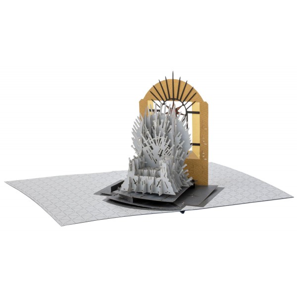 Game of Thrones Postal 3D Pop-Up Iron Throne