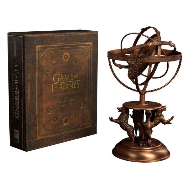 Game of Thrones Réplica Astrolabe & Book A Pop-Up Guide to Westeros Edição de Coleccionador
