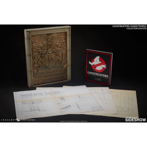 Ghostbusters Réplica Gozer Temple & Book Edição de Coleccionador