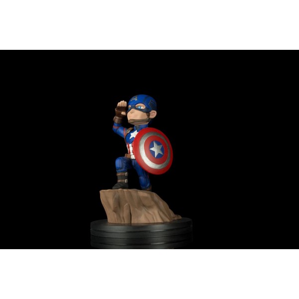 Captain America: Civil War Q-Fig Estátua Captain America